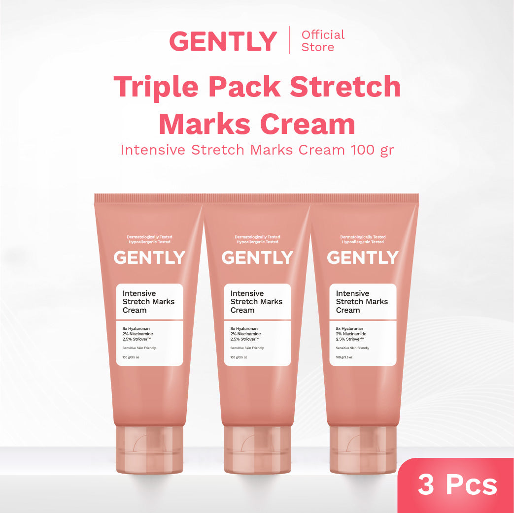 GENTLY Stretch Marks Cream 3 Pcs